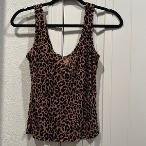 Leopard print tank